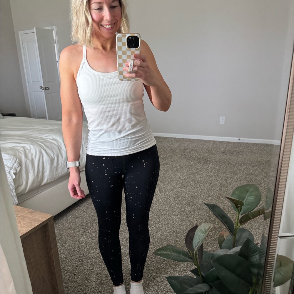 Spiritual Gangster Black and Gold Pattern Leggings